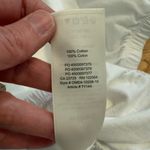 Aritzia WILFRED Piaf White Cotton Cropped Elastic Waist T Photo 4