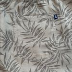 Gap  Green Leaf Print Women's Patch Pocket Shorts Photo 4