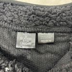 Disney  The Nightmare Before Christmas Fleece Sweatshirt Black Embroidered Size M Photo 3