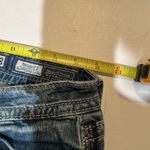 Miss Me women’s boyfriend Capri size 28 embroidered leg stripe stud buttons Photo 4