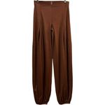 New Free People Movement Find Your Flow Pants Balloon Leg Harem Joggers Size XS Brown Photo 4