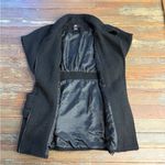 Luii Women's Wool Blend Black Knit Sweater Dress Zip Front High Collar ~ XL 💚🍄 Photo 9