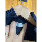 Akris Punto  Navy Pleated Collar Long Sleeve Tunic Blouse Size US 8 Photo 1