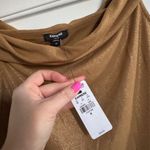 EXPRESS  gold off the shoulder top Photo 1