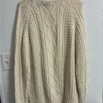 Forenza Vintage  Cream Cable Knit Sweater S ( see measurements) Photo 1