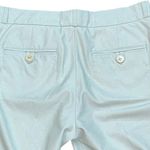 Peter Millar Women‎  Wicking Performance Stretch Golf Shorts Paisley Mint Green 6 Photo 4