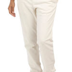 Peloton Cream Drawstring Waistband Elastic Leg Cuffs Cotton Sweatpants Large Photo 0