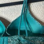 No Boundaries  Bra Womens Green 36C Allover Lace Push Up Bra NEW‎ Photo 3