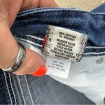 BKE Buckle  Sabrina Crop Capri Blue Denim Jeans Size 31 Style BPL1013 Photo 5