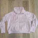 Athleta Lavender Sherpa Zip Up Jacket - Size XL Photo 1