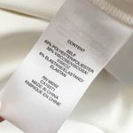 Tibi Tailored High-Rise Wide-Leg Pants in Ivory, Size 12 New w/Tag Photo 6