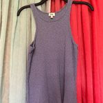 BKE Women's Sleeveless Ribbed Top - light blue Photo 2