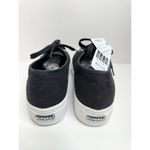 Superga  Sneakers Classic Black Canvas Mens Size 8 Lace Up Fashion Shoes NEW Photo 6