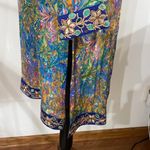 Soft Surroundings Cay Villa Cardigan colorful marble embroidered kimono size 2/4 Photo 12