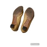 Moschino  Cheap And Chic Dark Yellow Patent Leather Kitten Heels Photo 3