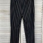 Wild Fable Stretchy Casual Pants Black w Red/White Stripes-Medium Photo 0