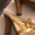 Bottega Veneta 3 x $50 Bottega Vendetta suede heels 37 1/2 sandals designer strappy Photo 4