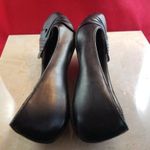 Kenneth Cole  Reaction Square Toe Black Ballet Flats with Bow Detail Size 6 Photo 3
