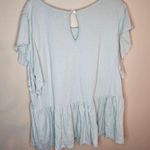 Wonderly  Mint Green 2X Cottagecore Peplum Top Photo 1