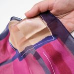 Symphony Vintage Purple & Pink Flower Scarf Wraps Photo 5