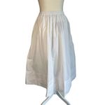 L'Academie by Marianna Arman Midi Skirt in White XSmall New Womens Long Photo 6