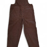 Aerie Werk and Play Brown Corduroy Overalls Photo 0