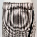 J.Crew New  Tweed Faux Wrap Mini Skirt E1665 Black Pink Size 4 Photo 2