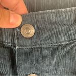 Free People  size 8 Navy Corduroy Skirt with Button Detail blue Photo 5