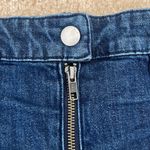 Madewell Blue Denim Jean Utility Zipper Zip-up Zip Front Mini Skirt in Size 27 Photo 5