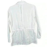 Faherty ‎ White Linen And Cotton Utility Jacket Photo 2