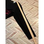 Cupio Curvy Black Floral Lace Mesh Long Sleeve Top Plus 1X Sheer Shirt Work Size undefined Photo 9