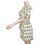 EMERSON FRY Basalie Mini Dress, Big Marigolds White Organic, XS Photo 8