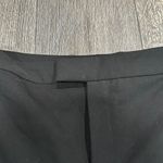 H by Halston Halston Women's Black Split Hem Techno Twill Dress Pants, Size Large Photo 1