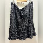& Other Stories & Other Stories Los Angeles Satin polka dot print flippy mini skirt in black 12 Photo 2