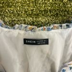 SheIn Ditsy Floral Print Lettuce Trim dress Photo 4