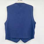 Victoria Jones Womens Vintage 90s Patriotic July 4 Americana Quilted Vest Size L Blue Size L Photo 4