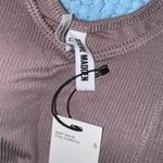 Steve Madden  Ribbed Seamless Bra Comfort Stretch Activewear, Bark, Size S, NWT Photo 1