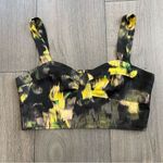 Topshop Crop Top Black Yellow Party Going Out US 8 Photo 1
