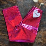 Buddy Love Metallic Electric Pink Pants Size 25 Photo 4