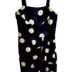 Marc by Marc Jacobs Polka Dot Bubble Dress Womens Size 2 Black Purple Y2K Photo 3
