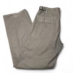 Brandy Melville Women’s Brown Cargo Pants Trousers with Adjustable Waist Photo 2