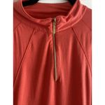 Court‎ Haley Womens XL Orange 1/4 Zip Pullover Performance Jacket Tennis Golf Photo 1