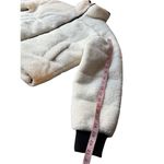 NVLT Creme Berber Faux Down Cropped Puffer Jacket Photo 11