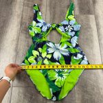 Aerie  Green Floral One Piece Swimsuit Photo 10