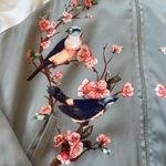 Belle Sky floral and bird bomber jacket Photo 2