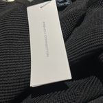 French Connection NWT  Montana Knit Sweater Mini Dress In Black Photo 4