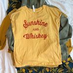 Sunshine and Whiskey Tee Size M Photo 0