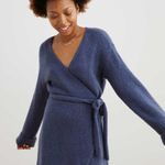 Aerie Knit Sweater Wrap Dress Photo 0