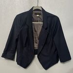 LUX. Black Cropped Blazer Size M Photo 1