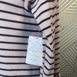 Free People  We the Free Tangerine Stripe‎ Tee Sand Photo 7